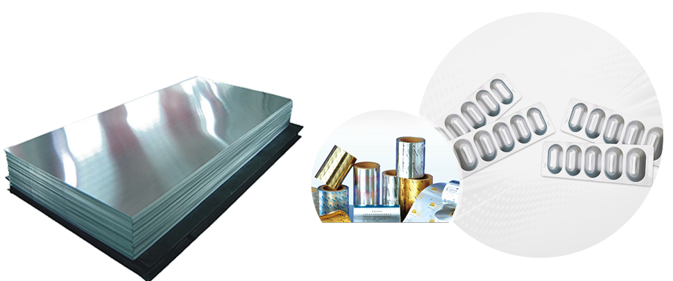 sheet aluminum display